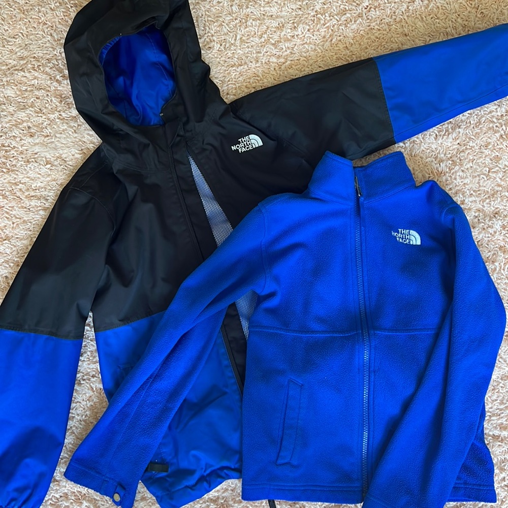 Set of North Face Boys Jackets